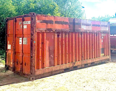 20-футовые контейнеры — Продажа морского контейнера 20 футов в Харькове — стандарт 6×2,4 м, с доставкой